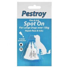 Pestroy Flea and Tick Spot On for Large Dogs
